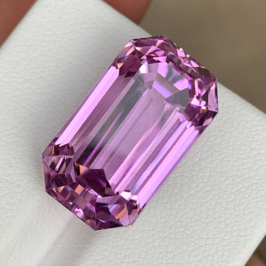 Kunzite Big Emerald Cut Stone