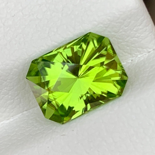 Peridot Stone Precision Cut