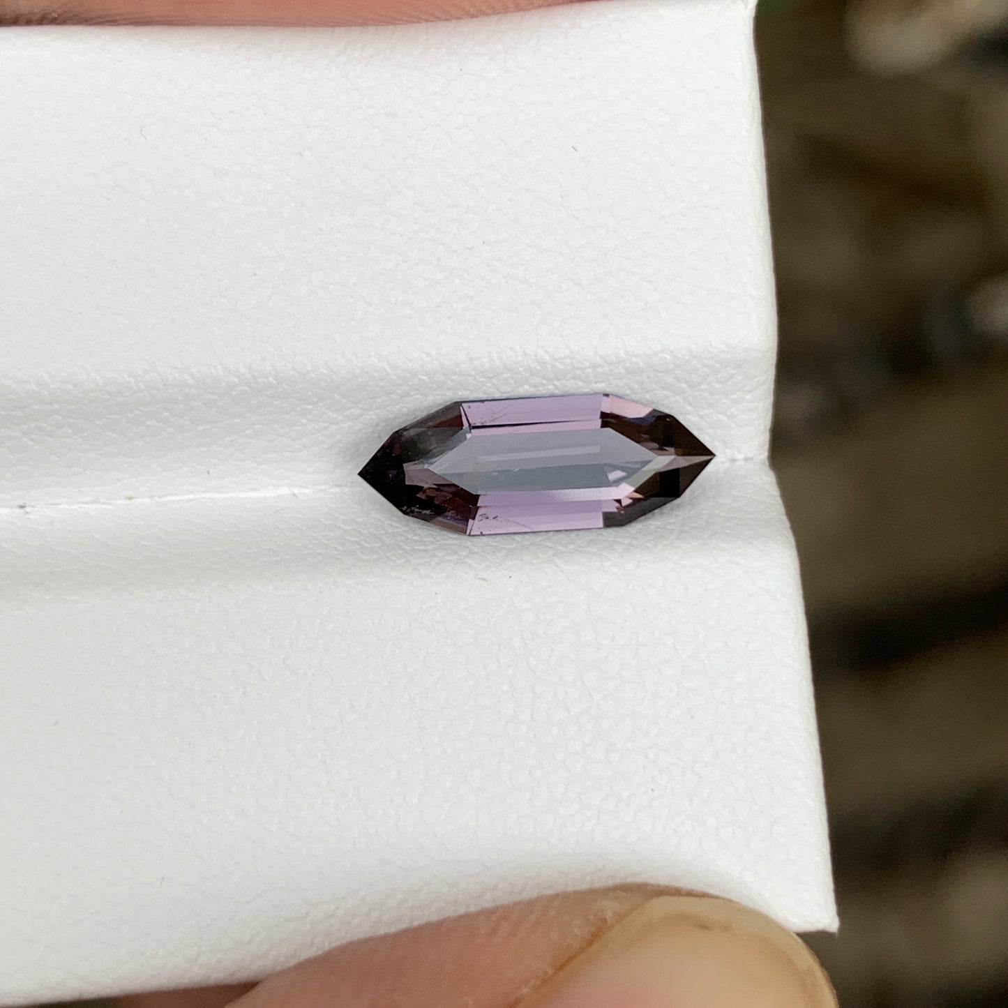 1.85 Carats Marquise Cut Purple Grey Spinel
