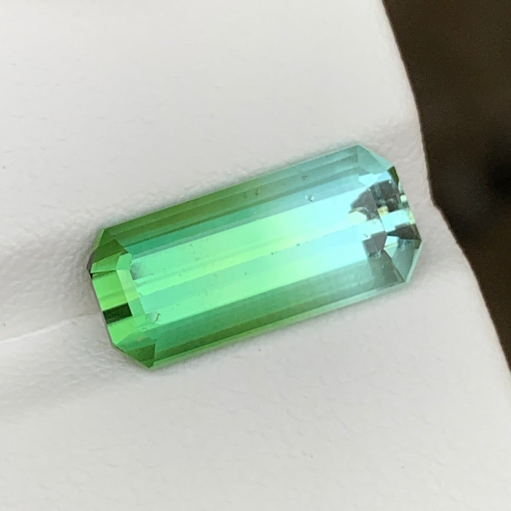 Bicolor Seafoam Green Tourmaline