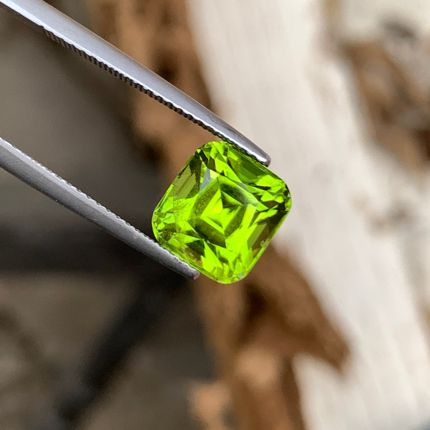 4.25 Carats Loose Green Peridot