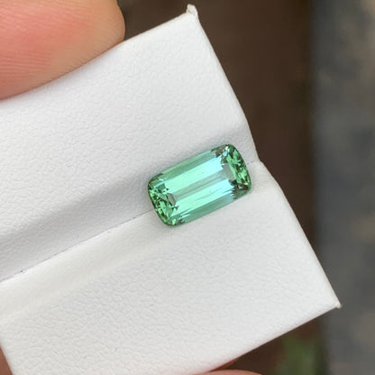 2.85 Carats Seafoam Green Tourmaline