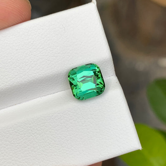 2.90 Carats Bluish Green Tourmaline