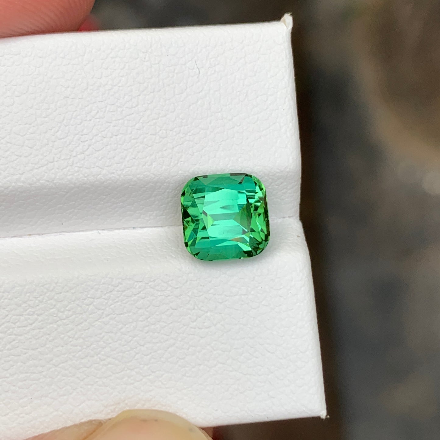 2.90 Carats Bluish Green Tourmaline