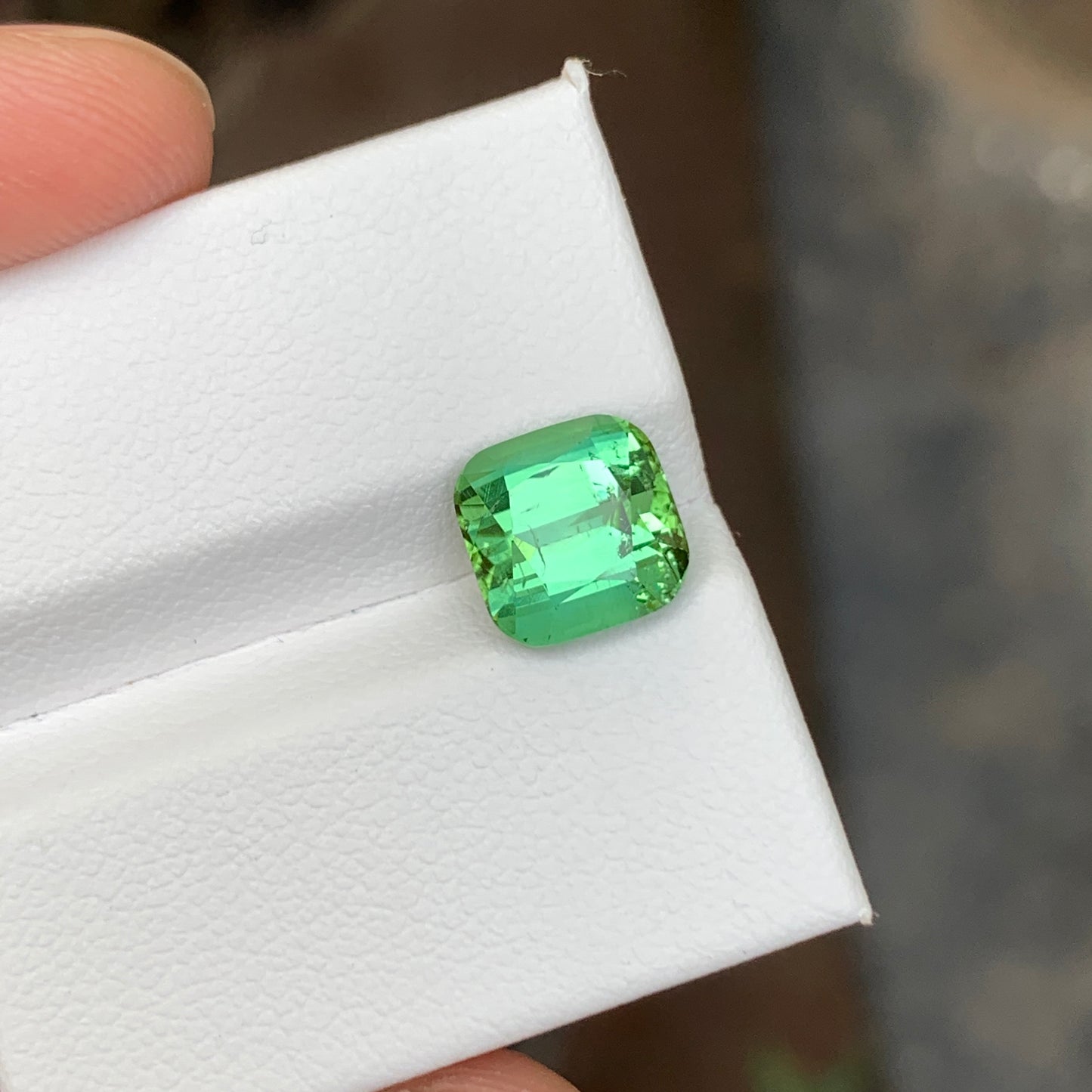 3.50 Carats Mint Green Tourmaline