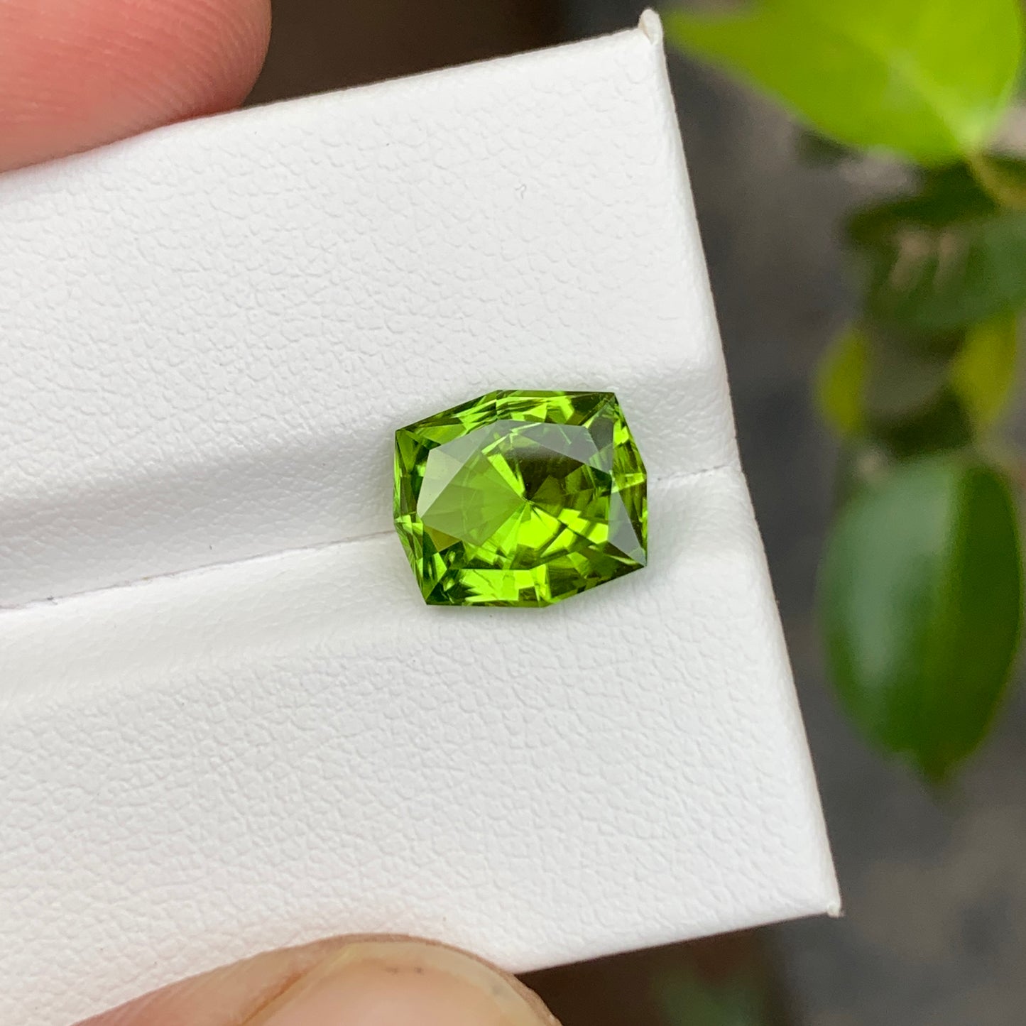 Loose Peridot Octagon Shape