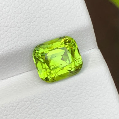 Loose Peridot Cushion Cut