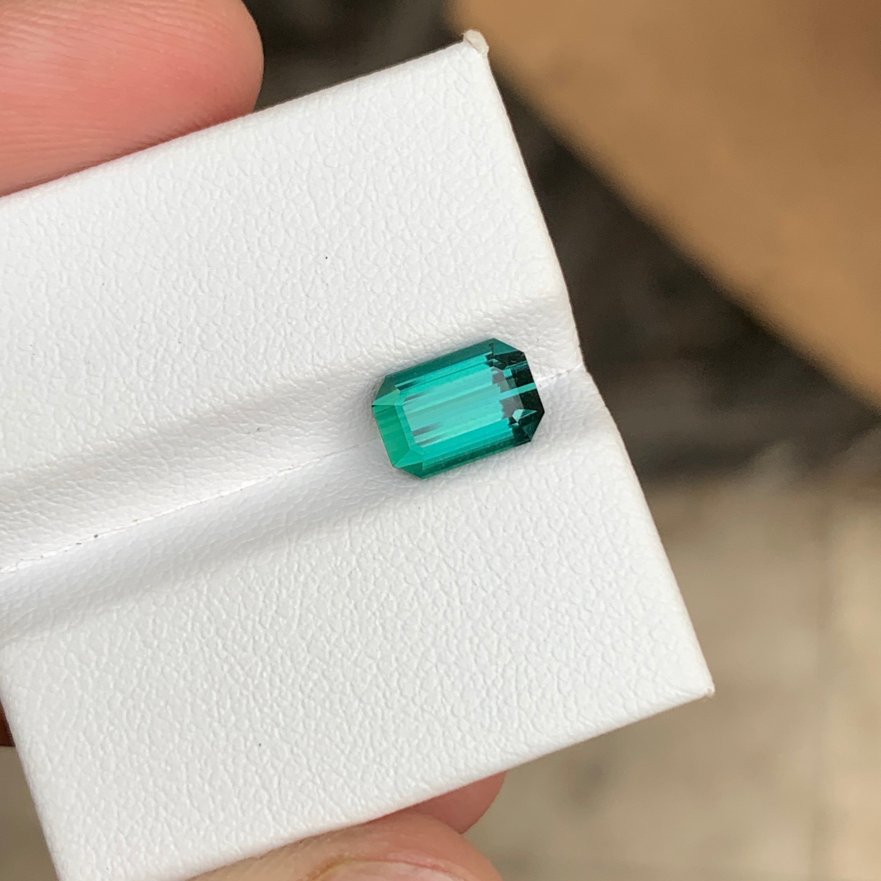 Bluish Green Tourmaline Stone