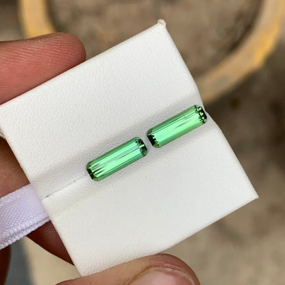 Tourmaline Green Pair