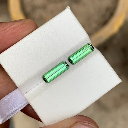 Tourmaline Green Pair