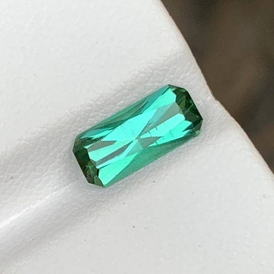 Bluish Green Tourmaline Stone
