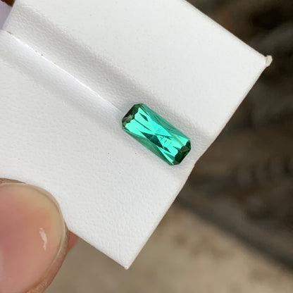 Bluish Green Tourmaline Stone
