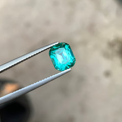 2.75 Ct Lagoon Blue Tourmaline | Natural Loose Blue Tourmaline Gemstone