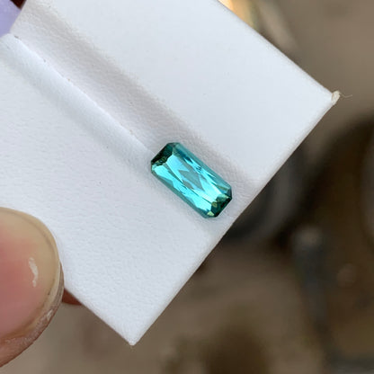 1.40 Ct Lagoon Blue Tourmaline | Natural Loose Blue Tourmaline Gemstone