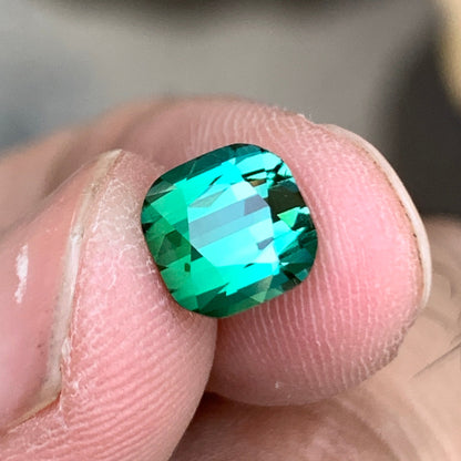 Bluish Green Tourmaline Stone