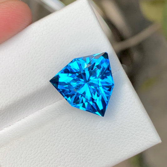 Trillion Cut Electric Blue Topaz