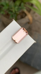 Emerald cut Imperial Topaz gemstone from Pakistan