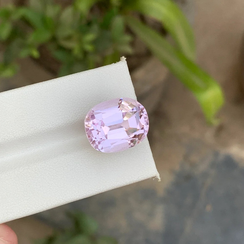 24.05 Carats Pink Kunzite Oval Cut Loose Afghan Stone