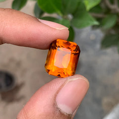 Natural Mandarin Citrine loose gemstone
