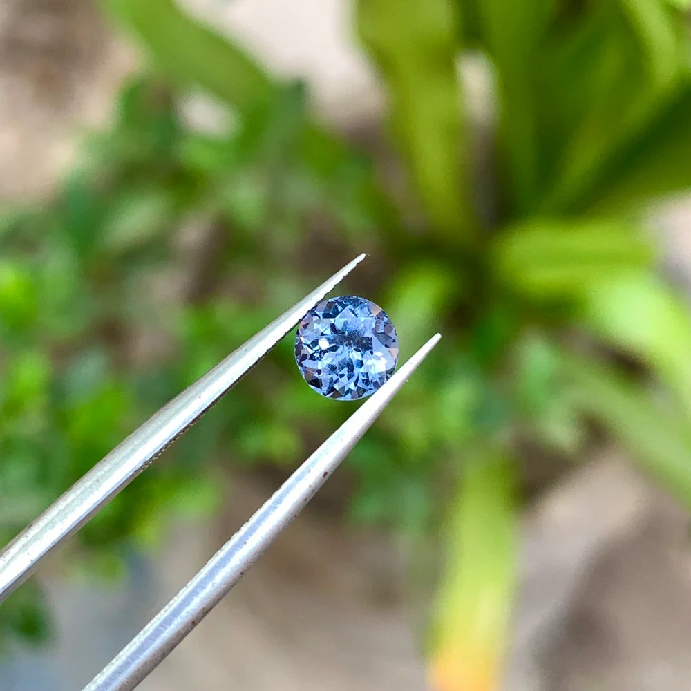 1.00 Ct Natural Blue Spinel – Round Cut Loose Gemstone