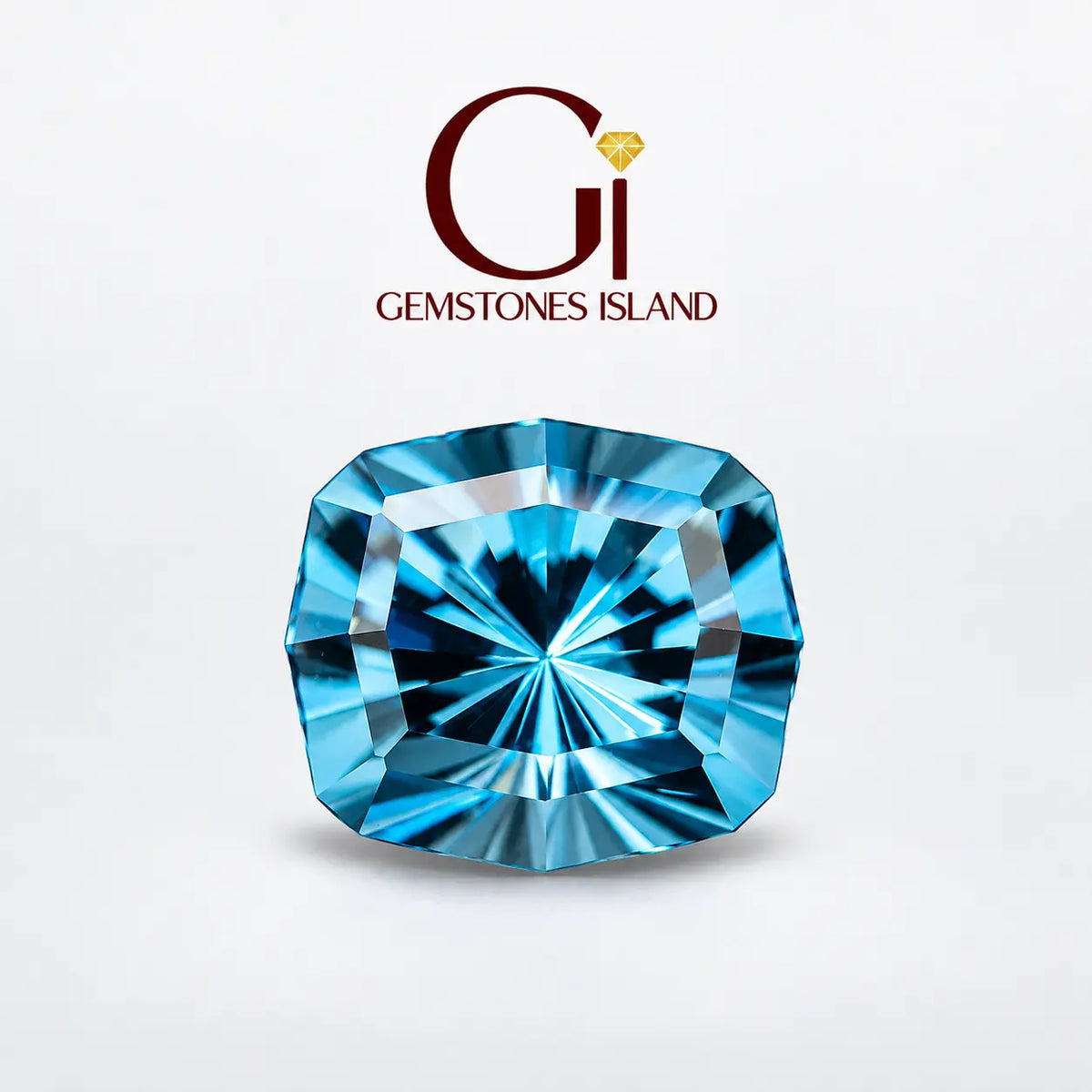Natural loose topaz gemstone