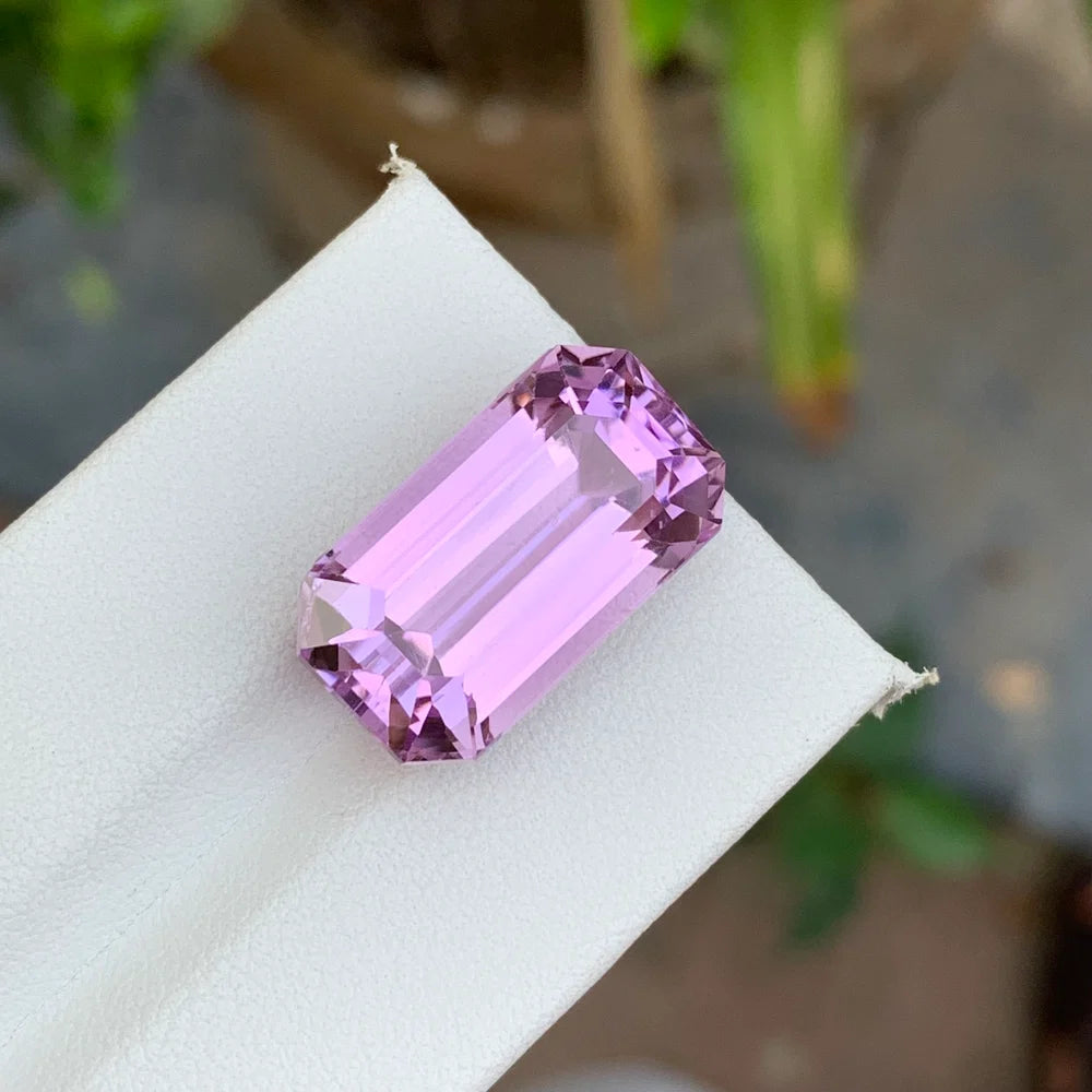Emerald Cut Kunzite
