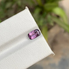 1.10 carat natural purple spinel loose gemstone