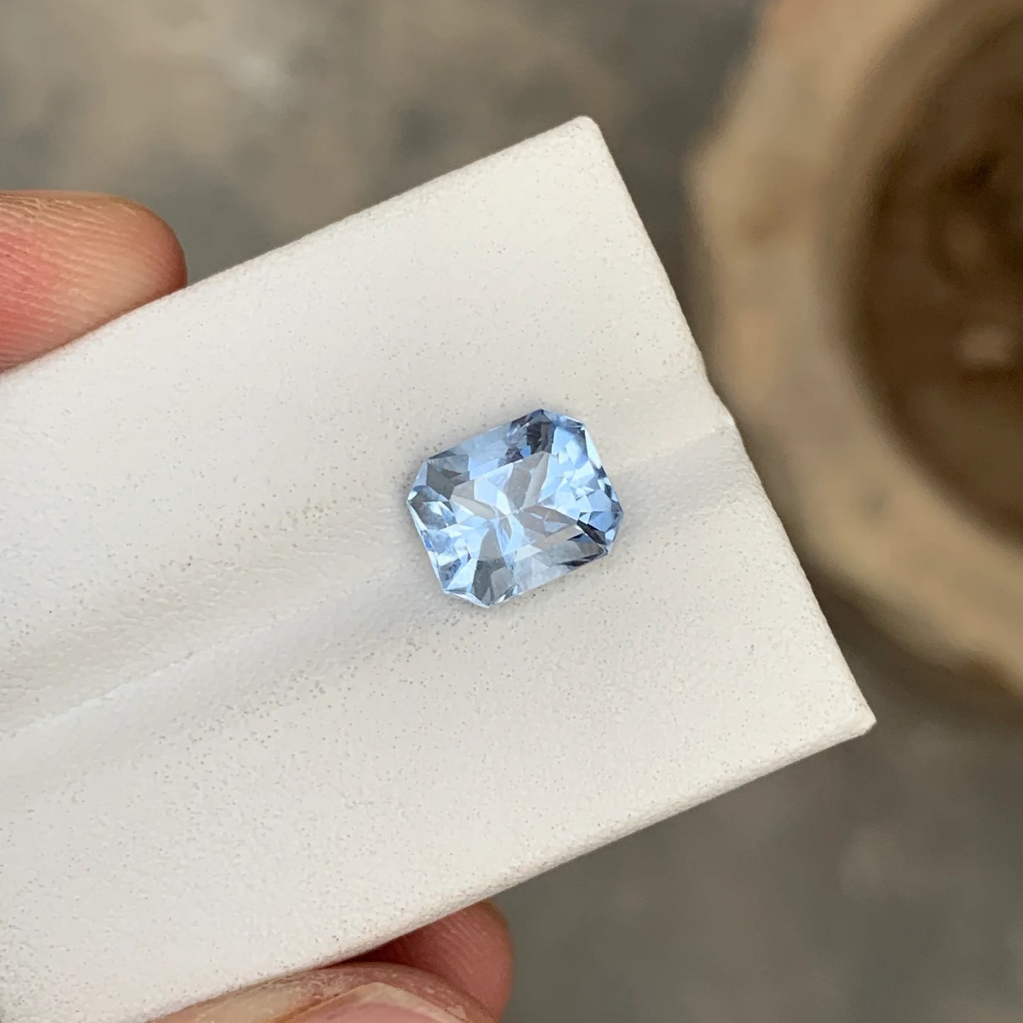 Faceted Fancy Cut Goshenite