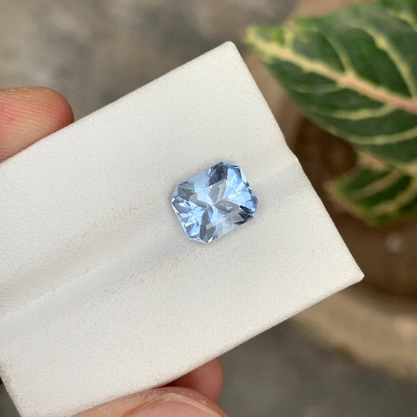 Faceted Fancy Cut Goshenite