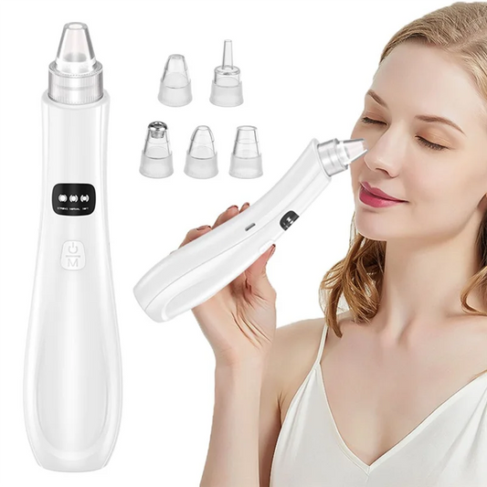【FUXQ】3 Suction Mode Face Cleansing Beauty Machine Blackhead Removal Skin Remover Pore Cleaner Vacuum